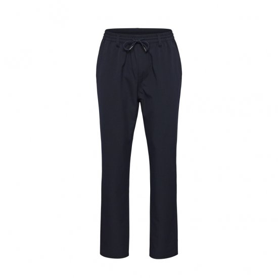 North Latitude Dress Pants Elastic Waist Navy Blue - Pantaloni - Pantaloni Uomo Taglie Forti