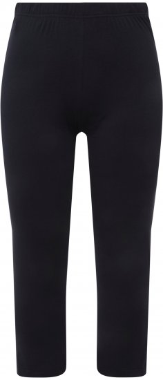 Ulla Popken Basic Stretch Knit Capris Navy - Jeans & Pantaloni Donna Taglie Comode – Plus Size - Jeans e Pantaloni Donna, EU 42-70