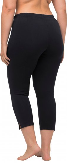 Ulla Popken Basic Stretch Knit Capris Navy - Jeans & Pantaloni Donna Taglie Comode – Plus Size - Jeans e Pantaloni Donna, EU 42-70