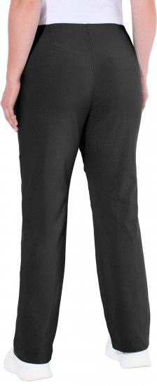 Ulla Popken Classic Stretch Bengaline Comfort Pants Black - Jeans & Pantaloni Donna Taglie Comode – Plus Size - 