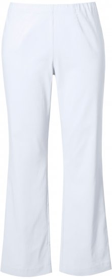 Ulla Popken Classic Stretch Bengaline Comfort Pants Snow White - Jeans & Pantaloni Donna Taglie Comode – Plus Size - 