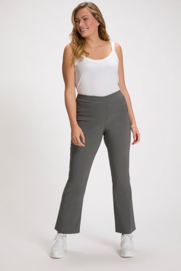 Ulla Popken Classic Stretch Bengaline Comfort Pants Brown - Jeans & Pantaloni Donna Taglie Comode – Plus Size - Jeans e Pantaloni Donna, EU 42-70