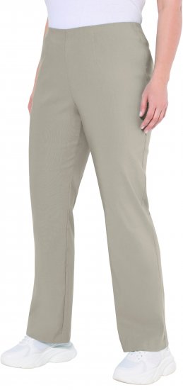 Ulla Popken Classic Stretch Bengaline Comfort Pants Brown - Jeans & Pantaloni Donna Taglie Comode – Plus Size - Jeans e Pantaloni Donna, EU 42-70