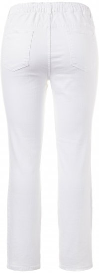 Ulla Popken Sienna Stretch Twill Jeggings Snow White - Jeans & Pantaloni Donna Taglie Comode – Plus Size - Jeans e Pantaloni Donna, EU 42-70