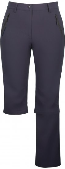 Ulla Popken Versatile Zip Off Leg Quick Dry Stretch Pants Graphite Grey - Jeans & Pantaloni Donna Taglie Comode – Plus Size - Jeans e Pantaloni Donna, EU 42-70
