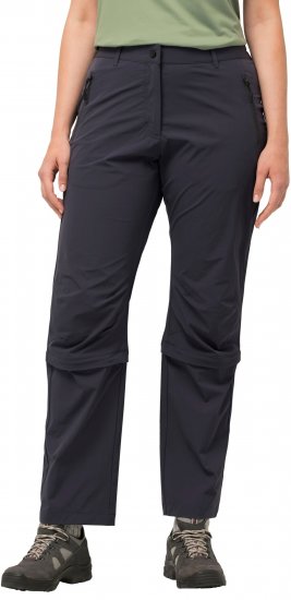 Ulla Popken Versatile Zip Off Leg Quick Dry Stretch Pants Graphite Grey - Jeans & Pantaloni Donna Taglie Comode – Plus Size - Jeans e Pantaloni Donna, EU 42-70