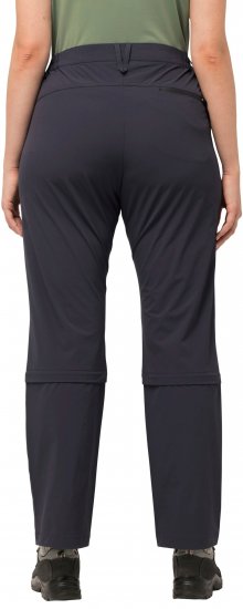 Ulla Popken Versatile Zip Off Leg Quick Dry Stretch Pants Graphite Grey - Jeans & Pantaloni Donna Taglie Comode – Plus Size - Jeans e Pantaloni Donna, EU 42-70