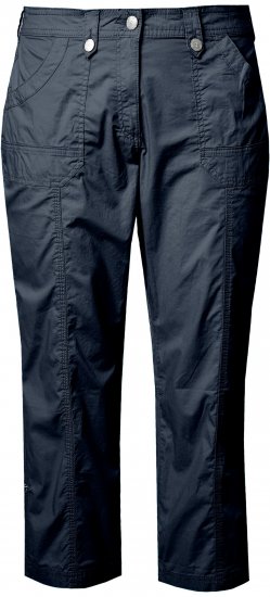 Ulla Popken Roll Tab Hem Stretch Cargo Pants Navy - Jeans & Pantaloni Donna Taglie Comode – Plus Size - Jeans e Pantaloni Donna, EU 42-70
