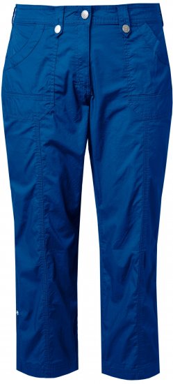 Ulla Popken Roll Tab Hem Stretch Cargo Pants Blue - Jeans & Pantaloni Donna Taglie Comode – Plus Size - Jeans e Pantaloni Donna, EU 42-70