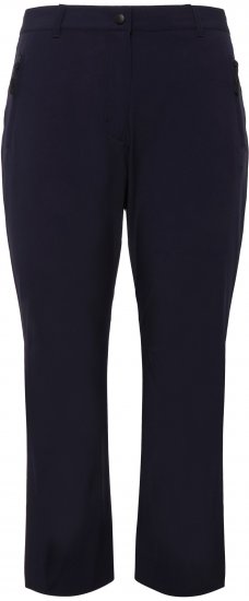 Ulla Popken Functional Sport Quick Dry Stretch Crop Pants Navy Blue - Jeans & Pantaloni Donna Taglie Comode – Plus Size - Jeans e Pantaloni Donna, EU 42-70