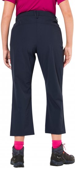 Ulla Popken Functional Sport Quick Dry Stretch Crop Pants Navy Blue - Jeans & Pantaloni Donna Taglie Comode – Plus Size - Jeans e Pantaloni Donna, EU 42-70