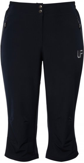 Ulla Popken Zip Off Reflective Detail Funtional Powerstretch Pants Navy - Jeans & Pantaloni Donna Taglie Comode – Plus Size - Jeans e Pantaloni Donna, EU 42-70