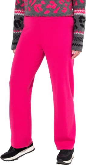 Ulla Popken Fine Sweater Knit Wide Leg Pants Red - Jeans & Pantaloni Donna Taglie Comode – Plus Size - Jeans e Pantaloni Donna, EU 42-70