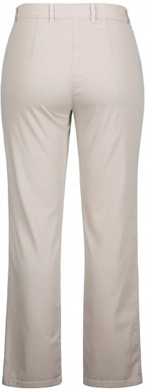 Ulla Popken Summer Pants Mony Beige - Jeans & Pantaloni Donna Taglie Comode – Plus Size - 