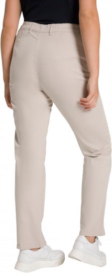 Ulla Popken Summer Pants Mony Beige - Jeans & Pantaloni Donna Taglie Comode – Plus Size - 