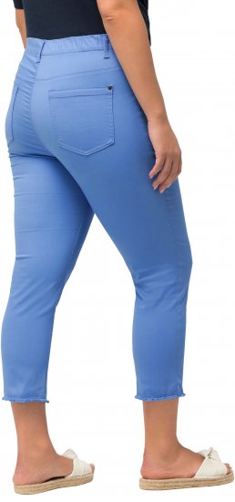 Ulla Popken Stretch Blend Bengaline Pants Blue - Jeans & Pantaloni Donna Taglie Comode – Plus Size - Jeans e Pantaloni Donna, EU 42-70