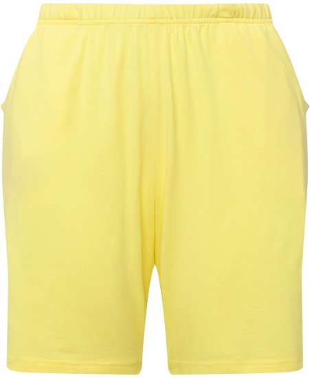 Ulla Popken Stretch Knit Bermuda Shorts Orange - Jeans & Pantaloni Donna Taglie Comode – Plus Size - 