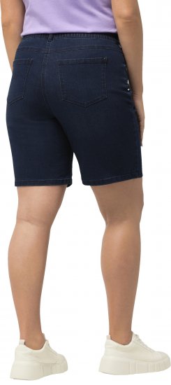 Ulla Popken Basic Denim Mandy Bermuda Shorts Blue Denim - Jeans & Pantaloni Donna Taglie Comode – Plus Size - 