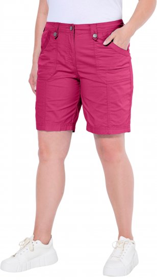 Ulla Popken Cargo Bermuda Shorts Pale Lilac - Jeans & Pantaloni Donna Taglie Comode – Plus Size - 