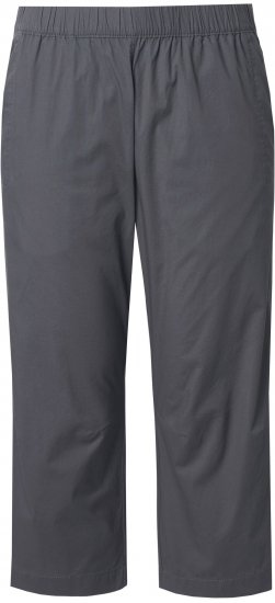 Ulla Popken Cropped Ruby Fit Pants Graphite Grey - Jeans & Pantaloni Donna Taglie Comode – Plus Size - 