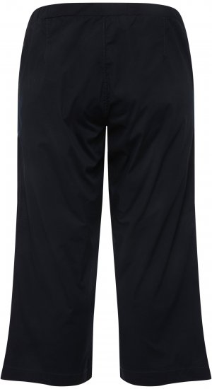 Ulla Popken Cropped Ruby Fit Pants Navy - Jeans & Pantaloni Donna Taglie Comode – Plus Size - 