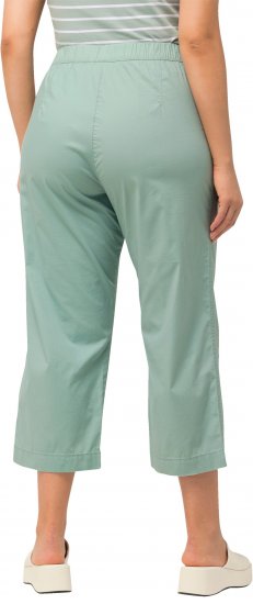 Ulla Popken Cropped Ruby Fit Pants Moss Green - Jeans & Pantaloni Donna Taglie Comode – Plus Size - Jeans e Pantaloni Donna, EU 42-70