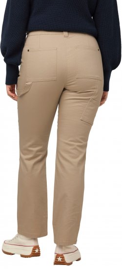 Ulla Popken Bootcut Carpenter Jeans Dark Putty - Jeans & Pantaloni Donna Taglie Comode – Plus Size - 