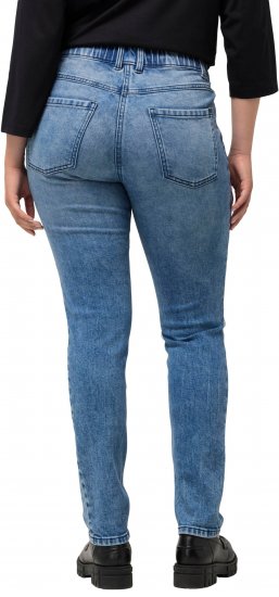 Ulla Popken Distressed Wash Jeans Blue - Jeans & Pantaloni Donna Taglie Comode – Plus Size - Jeans e Pantaloni Donna, EU 42-70