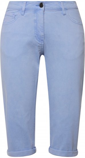 Ulla Popken Capri Boyfriend Jeans Blue - Jeans & Pantaloni Donna Taglie Comode – Plus Size - 