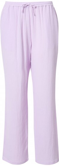 Ulla Popken Muslin Pull On Pants Purple - Jeans & Pantaloni Donna Taglie Comode – Plus Size - Jeans e Pantaloni Donna, EU 42-70