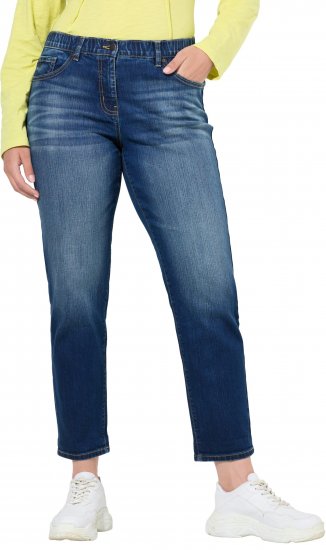 Ulla Popken Boyfriend Jeans Blue Denim - Jeans & Pantaloni Donna Taglie Comode – Plus Size - Jeans e Pantaloni Donna, EU 42-70