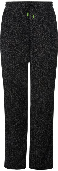 Ulla Popken Speckled Crepe Pull On Pants Black - Jeans & Pantaloni Donna Taglie Comode – Plus Size - Jeans e Pantaloni Donna, EU 42-70