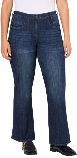 Ulla Popken Bootcut Stretch Fit Jeans Blue - Jeans & Pantaloni Donna Taglie Comode – Plus Size - 