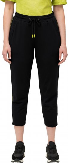 Ulla Popken Decorative Seam Sweatpants Black - Jeans & Pantaloni Donna Taglie Comode – Plus Size - Jeans e Pantaloni Donna, EU 42-70
