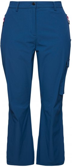 Ulla Popken Anti Mosquito Quick Dry Pants Deep Aqua - Jeans & Pantaloni Donna Taglie Comode – Plus Size - 