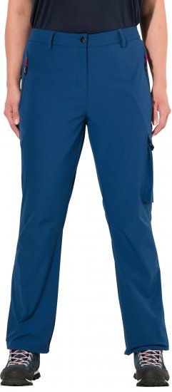 Ulla Popken Anti Mosquito Quick Dry Pants Deep Aqua - Jeans & Pantaloni Donna Taglie Comode – Plus Size - 