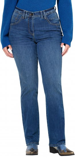 Ulla Popken Wide Leg Mandy Jeans Blue - Jeans & Pantaloni Donna Taglie Comode – Plus Size - 