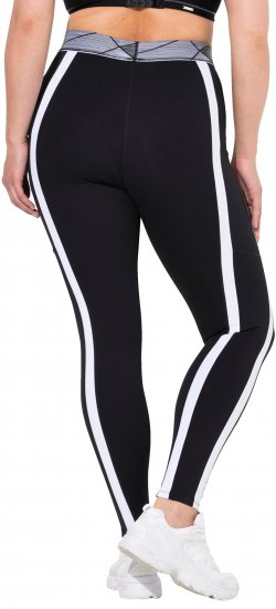 Ulla Popken High Waisted Leggings Black - Jeans & Pantaloni Donna Taglie Comode – Plus Size - 