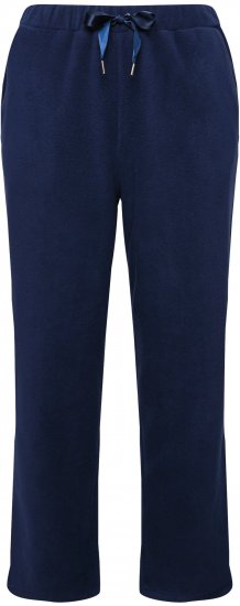 Ulla Popken Fleece Loungewear Pants Night Blue - Jeans & Pantaloni Donna Taglie Comode – Plus Size - Jeans e Pantaloni Donna, EU 42-70
