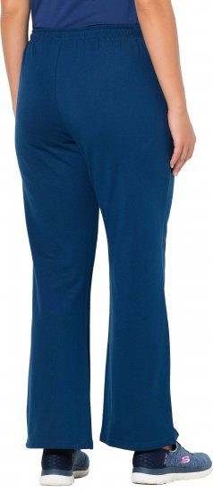 Ulla Popken Tracksuit Pants Blue - Jeans & Pantaloni Donna Taglie Comode – Plus Size - Jeans e Pantaloni Donna, EU 42-70