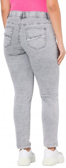 Ulla Popken Stretch Cotton Cargo Crop Pants White - Jeans & Pantaloni Donna Taglie Comode – Plus Size - Jeans e Pantaloni Donna, EU 42-70