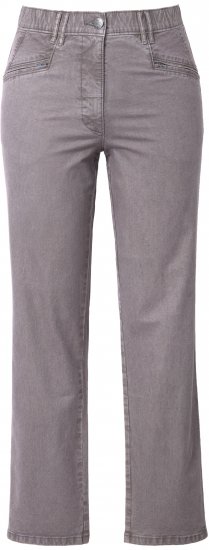 Ulla Popken Tapered Leg Mony Pants Black - Jeans & Pantaloni Donna Taglie Comode – Plus Size - 