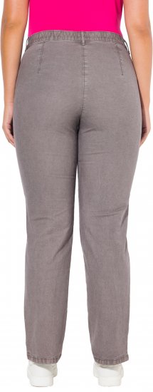 Ulla Popken Tapered Leg Mony Pants Black - Jeans & Pantaloni Donna Taglie Comode – Plus Size - 