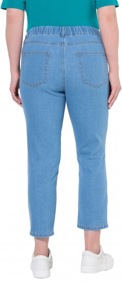Ulla Popken Cropped Jeggings Light Blue Denim - Jeans & Pantaloni Donna Taglie Comode – Plus Size - 