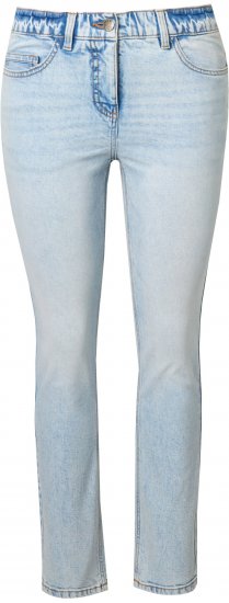 Ulla Popken Slim Leg Stretch Fit Jeans Light Blue Denim - Jeans & Pantaloni Donna Taglie Comode – Plus Size - Jeans e Pantaloni Donna, EU 42-70