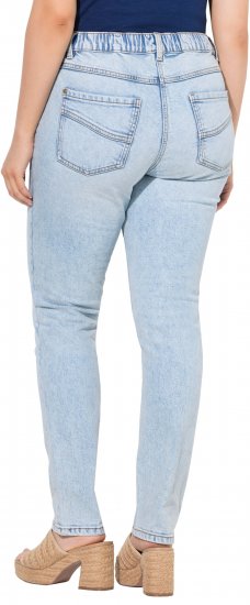 Ulla Popken Slim Leg Stretch Fit Jeans Light Blue Denim - Jeans & Pantaloni Donna Taglie Comode – Plus Size - Jeans e Pantaloni Donna, EU 42-70