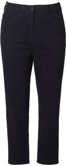 Ulla Popken Stretch Fit Mom Jeans Black - Jeans & Pantaloni Donna Taglie Comode – Plus Size - 