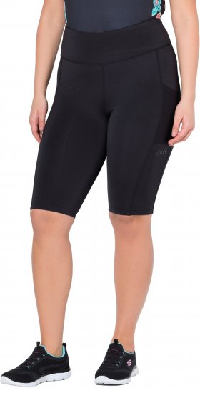 Ulla Popken Quick Drying Performance Shorts Black - Jeans & Pantaloni Donna Taglie Comode – Plus Size - Jeans e Pantaloni Donna, EU 42-70