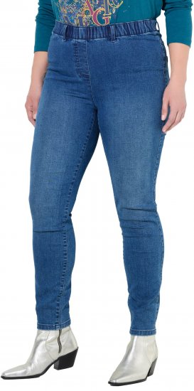 Ulla Popken Denim Jeggings Blue Denim - Jeans & Pantaloni Donna Taglie Comode – Plus Size - Jeans e Pantaloni Donna, EU 42-70
