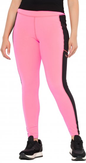 Ulla Popken Quick Drying Sports Leggings Pink - Jeans & Pantaloni Donna Taglie Comode – Plus Size - Jeans e Pantaloni Donna, EU 42-70